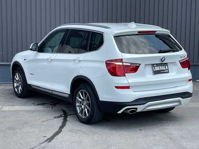 ＢＭＷ Ｘ３ xDrive20d Xライン 青森県 2015(平27)年 6.1万km アルピンホワイトⅢ 4WD/ディーゼルターボ/衝突軽減ブレーキ/クルーズコントロール/横滑り防止/オートホールド/ダウンヒルアシスト/レーンキープ/純正HDDナビ/CD/DVD/AUX/USB/Bluetooth/フルセグTV/フロント/バック/360°カメラ/盗難防止/前後コーナーセンサー/パワーバックドア/前席パワーシート/HIDヘッドライト/純正18インチAW夏タイヤ有/純正ミラー一体型ＥＴＣ/スタートボタン/スペアキー
