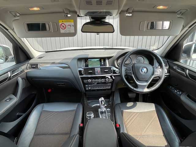 ＢＭＷ Ｘ３ xDrive20d Xライン 青森県 2015(平27)年 6.1万km アルピンホワイトⅢ 4WD/ディーゼルターボ/衝突軽減ブレーキ/クルーズコントロール/横滑り防止/オートホールド/ダウンヒルアシスト/レーンキープ/純正HDDナビ/CD/DVD/AUX/USB/Bluetooth/フルセグTV/フロント/バック/360°カメラ/盗難防止/前後コーナーセンサー/パワーバックドア/前席パワーシート/HIDヘッドライト/純正18インチAW夏タイヤ有/純正ミラー一体型ＥＴＣ/スタートボタン/スペアキー
