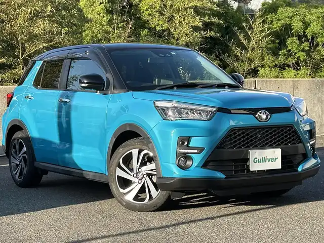 トヨタ ライズ Z 長崎県 2020(令2)年 2.7万km ブラックマイカメタリック/ターコイズブルーマイカメタリック ワンオーナー/純正ナビ(AM/FM/BT/TV)/純正ドラレコ/純正アルミホイール/純正フロアマット/シートヒーター/プッシュスタート/オートライト/オートハイビーム/ABS/コーナーセンサー/衝突被害軽減システム/横滑り防止装置/レーンキープアシスト/盗難防止装置