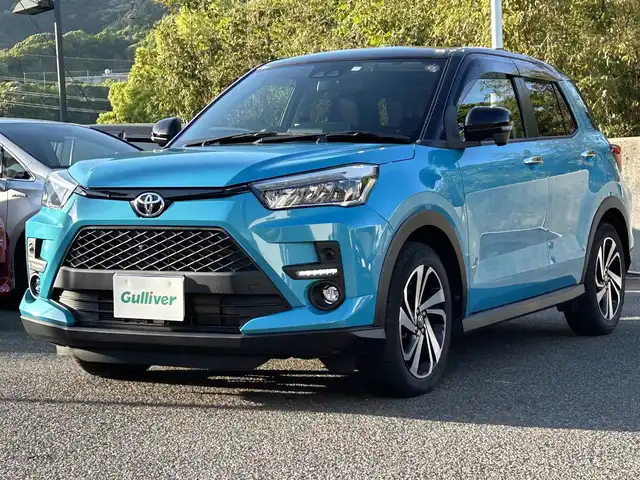 トヨタ ライズ Z 長崎県 2020(令2)年 2.7万km ブラックマイカメタリック/ターコイズブルーマイカメタリック ワンオーナー/純正ナビ(AM/FM/BT/TV)/純正ドラレコ/純正アルミホイール/純正フロアマット/シートヒーター/プッシュスタート/オートライト/オートハイビーム/ABS/コーナーセンサー/衝突被害軽減システム/横滑り防止装置/レーンキープアシスト/盗難防止装置