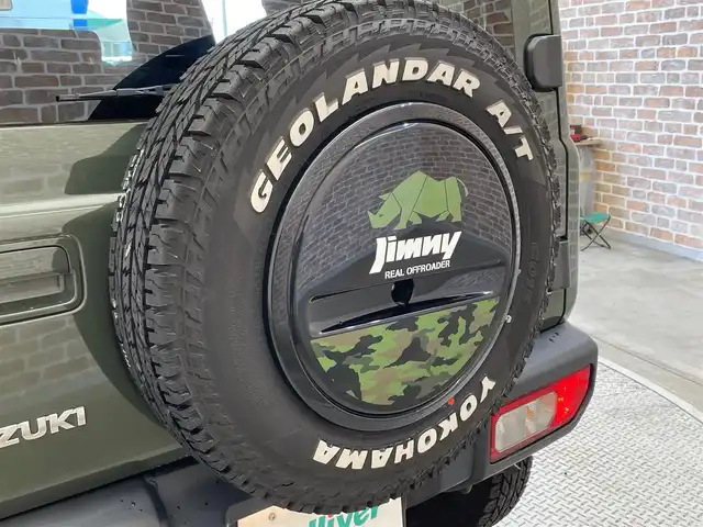 スズキ ジムニー XL 岩手県 2018(平30)年 7.5万km ジャングルグリーン ワンオーナー/高低切り替え式パートタイム４WD/ターボ/ヒルディセントコントロール/ブレーキLSDトラクションコントロール/横滑り防止装置/前席シートヒーター/ヘッドライトレベライザー/純正ディスプレイオーディオ/（CD/DVD/Bluetooth/USB/AppleCarPlay/AndroidAuto）/ETC/オートエアコン/プッシュスタート・スマートキー/フォグランプ/純正15インチスチールホイール