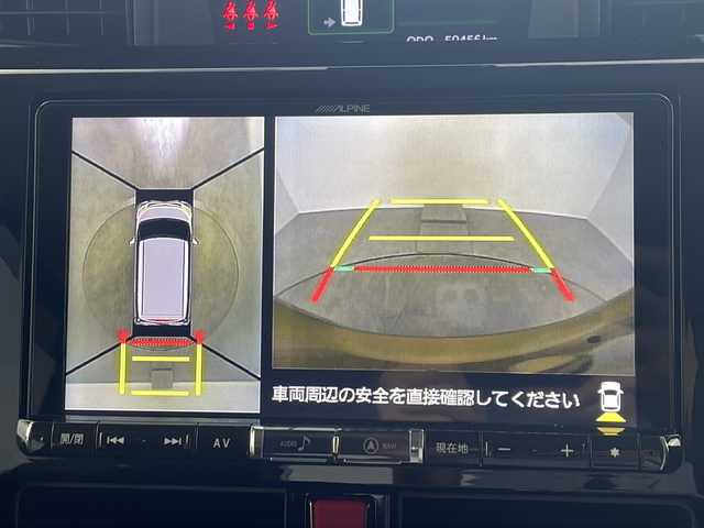 ダイハツ トール カスタムG SAⅡ 大阪府 2017(平29)年 5.1万km ブラックマイカメタリック/インペリアルゴールドクリスタルメタリック 9インチナビ/(CD/DVD/フルセグ/Bluetooth)/全方位カメラ/両側パワースライドドア/コンフォートパック/・シートヒーター/・シートバックテーブル/アイドリングストップ/前後ドラレコ/クルーズコントロール/LEDヘッドライト/スマートキー/プッシュスタート/スペアキー