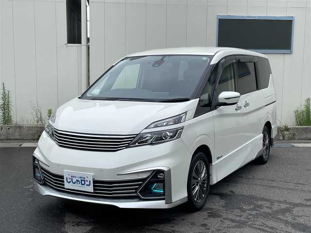 日産 セレナ ライダー プロパイロット E 福島県 2016(平28)年 13.3万km ブリリアントホワイトパール (株)IDOMが運営する【じしゃロン福島店】の自社ローン専用車両になります。こちらは現金またはオートローンご利用時の価格です。自社ローンご希望の方は別途その旨お申付け下さい/SDナビ（AM/FM/CD/DVD/BT)/フルセグテレビ/バックカメラ/両側パワースライドドア/ETC/フリップダウンモニター/クルーズコントロール/コーナーセンサー/純正マット/バイザー/衝突被害軽減ブレーキ/横滑り防止装置