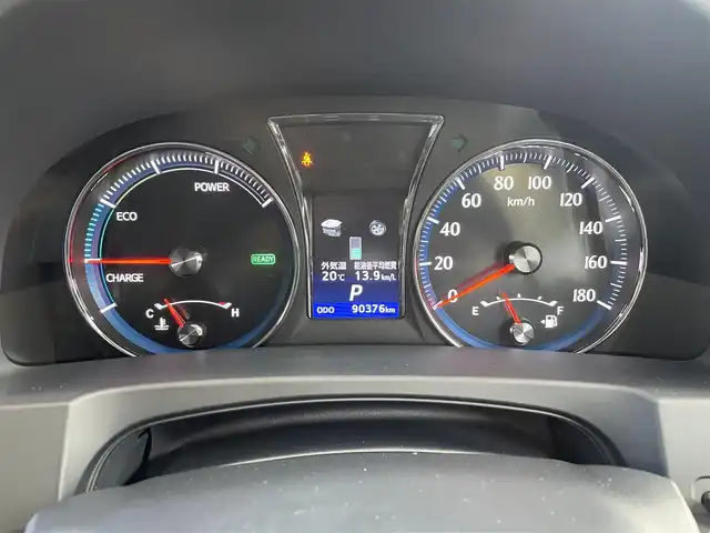 トヨタ クラウン ハイブリッド アスリート 福岡県 2013(平25)年 9.1万km ブラック 純正ナビ/（AM/FM/CD/DVD/SD/HDD/USB/Bluetooth/フルセグTV）/クルーズコントロール/横滑り防止/EVモード/ビルドインETC/オートライト/フォグランプ/電格ミラー/社外フロアマット/社外アルミホイール/保証書/取扱説明書/スペアキー×１/プッシュスタート