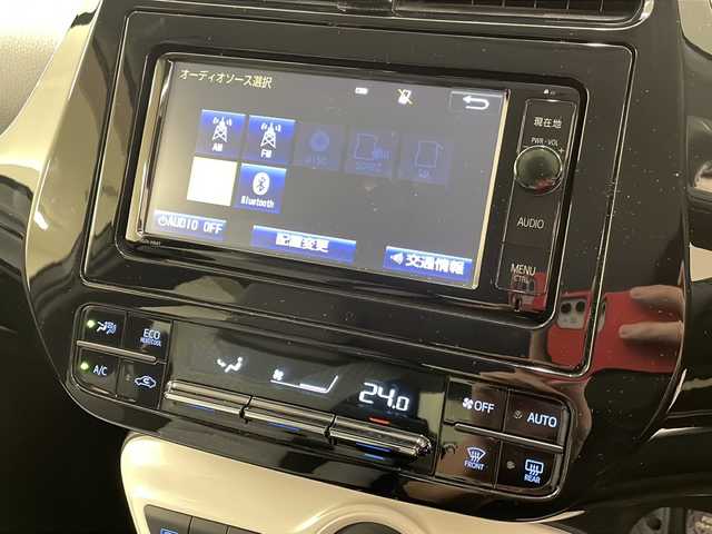 トヨタ プリウス S 岐阜県 2016(平28)年 1.8万km ホワイトパールクリスタルシャイン フルエアロ（F・S・R）/純正ナビ/バックカメラ/Bluetooth/フルセグTV/ビルトインETC/ドライブレコーダー/スマートキー/ウィンカーミラー/LEDヘッドライト/LEDフォグライト