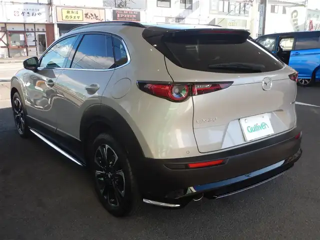 マツダ ＣＸ－３０ 20S プロアクティブツーリングセレ 静岡県 2023(令5)年 0.7万km プラチナクォーツメタリック ワンオーナー/新車保証書/純正アンダーガーニッシュ/・フロント/・サイド/・リアアンダー/純正オプションアルミホイール/・オリジナル切削2トーン/・18×7.0J 鋳造製/純正オプションリアトランクラッゲージマット/走行：6114 KM/スマートブレーキサポート/レーンキープアシストシステム/車間制御/速度標識警報/ドライバーモニタリング/前側方接近車両検知/後側方接近車両検知/車線逸脱警報システム/追従クルーズコントロール/ブラインドスポットモニタリング/ディスタンス・スピードアラート/純正本革シート/前席シートヒーター/運転席パワーシート/ステアリングヒーター/純正ナビゲーション/・Bluetooth接続/・DVD/・地デジ/・USB×2/・HDMI/バックカメラ/全方位モニター/ヘッドアップディスプレイ/前後ドライブレコーダー/ETC/パワーバックドア/オートライト/オートハイビーム/スマートキー×2/新車保証書/取扱説明書