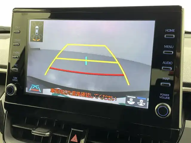 トヨタ カローラ クロス ハイブリッド Z 熊本県 2022(令4)年 1.4万km アティチュードブラックマイカ 禁煙車/9インチディスプレイオーディオ（ApplCarPlay・AndroidAuto・BT・フルセグ・USB）/バックカメラ/社外前後ドライブレコーダー/トヨタセーフティセンス/・プリクラッシュセーフティ/・レーンキープアシスト/・オートハイビーム/・アダプティブクルーズコントロール/・ブラインドスポットモニター/パワーバックドア/前後クリアランスソナー/電動パーキングブレーキ/オートブレーキホールド/ステアリングスイッチ/ハーフレザーシート/前席シートヒーター/オートライト/LEDヘッドライト/フォグライト/スマートキー/プッシュスタート/保証書
