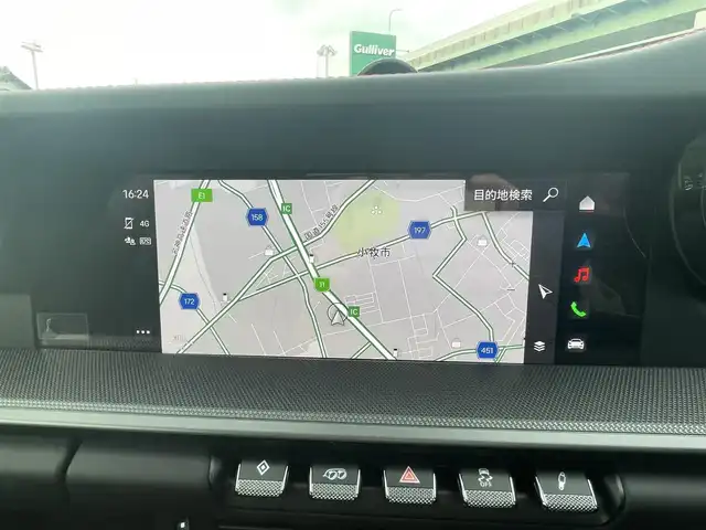 ポルシェ ポルシェ ９１１ タルガ4S 愛知県 2023(令5)年 0.4万km 赤 ワンオーナー/純正ナビ/全方位カメラ/前方純正20インチ/後方純正21インチAW/スポーツクロノパッケージ/クルーズコントロール/BSM/パークアシスト/黒革シート/前席パワーシート（D席メモリー付き）/前席シートヒーター/エアシート/プロテクションフィルム/取説、保証書