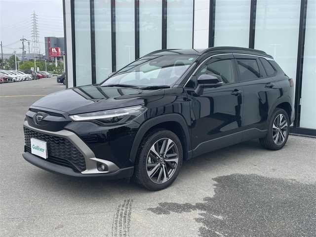 トヨタ カローラ クロス ハイブリッド Z 大阪府 2024(令6)年 1.3万km アティチュードブラックマイカ 純正10.5インチナビ/   フルセグTV/Bluetooth/USB/全方位モニター/衝突軽減ブレーキ/コーナーセンサー/ＢＳＭ/横滑り防止装置/前席シートヒーター/ステアリングスイッチ/レーダークルーズコントロール/オートマチックハイビーム/電動リアゲート/純正フロアマット/プッシュスタート/スマートキー/ＥＴＣ/ＬＥＤライト