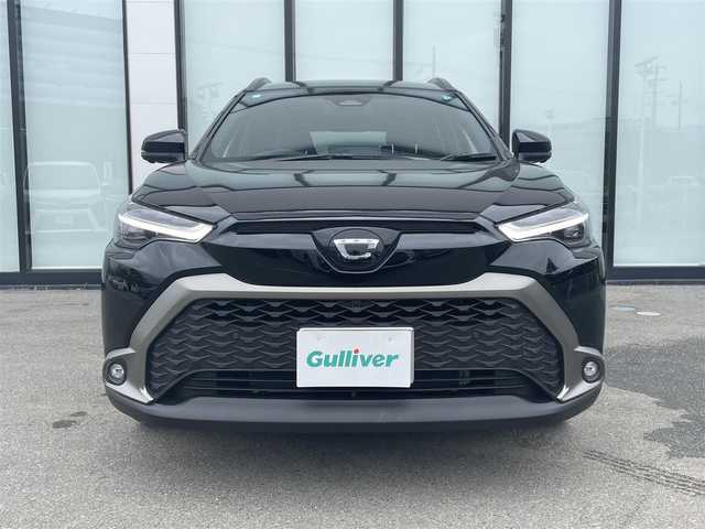 トヨタ カローラ クロス ハイブリッド Z 大阪府 2024(令6)年 1.3万km アティチュードブラックマイカ 純正10.5インチナビ/   フルセグTV/Bluetooth/USB/全方位モニター/衝突軽減ブレーキ/コーナーセンサー/ＢＳＭ/横滑り防止装置/前席シートヒーター/ステアリングスイッチ/レーダークルーズコントロール/オートマチックハイビーム/電動リアゲート/純正フロアマット/プッシュスタート/スマートキー/ＥＴＣ/ＬＥＤライト