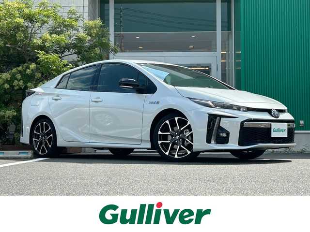 トヨタ プリウス ＰＨＶ S GRスポーツ 岡山県 2021(令3)年 2.9万km プラチナホワイトパールマイカ ALPINE9インチナビ　X9NXL/フルセグTV、DVD、CD、Bluetooth/AM、FM、HDMI、USB/バックカメラ/ETC/前席シートヒーター/リアフォグ/コーナーセンサー/LEDヘッドライト/トヨタセーフティセンス/・プリクラッシュセーフティ/・レーダークルーズコントロール/・レーントレーシングアシスト/・クリアランスソナー