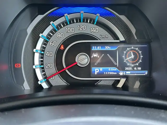 スズキ ハスラー HYBRID X ターボ 長野県 2024(令6)年 1.2万km デニムブルー ガンメタリック 2トーン スズキセーフティサポート/純正メモリナビ/ワンオーナー/4WD/全方位カメラ/フルセグ/2トーン/ACC/純正ビルトインETC/IC付きターボ/パーキングアシスト/コーナーセンサー/スペアキー