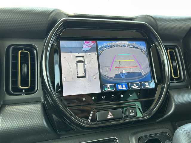 スズキ ハスラー HYBRID X ターボ 長野県 2024(令6)年 1.2万km デニムブルー ガンメタリック 2トーン スズキセーフティサポート/純正メモリナビ/ワンオーナー/4WD/全方位カメラ/フルセグ/2トーン/ACC/純正ビルトインETC/IC付きターボ/パーキングアシスト/コーナーセンサー/スペアキー