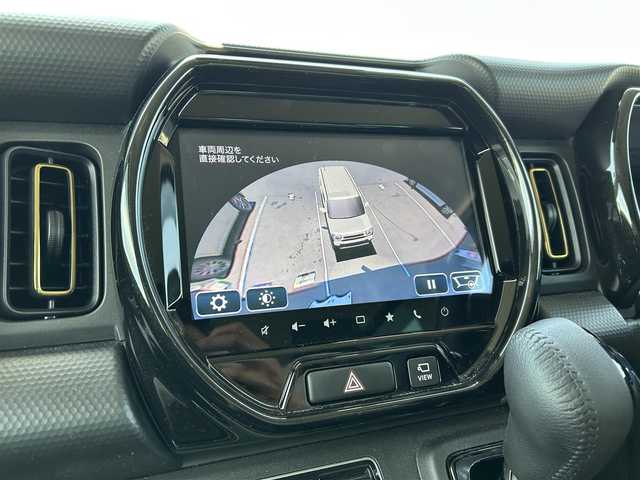 スズキ ハスラー HYBRID X ターボ 長野県 2024(令6)年 1.2万km デニムブルー ガンメタリック 2トーン スズキセーフティサポート/純正メモリナビ/ワンオーナー/4WD/全方位カメラ/フルセグ/2トーン/ACC/純正ビルトインETC/IC付きターボ/パーキングアシスト/コーナーセンサー/スペアキー