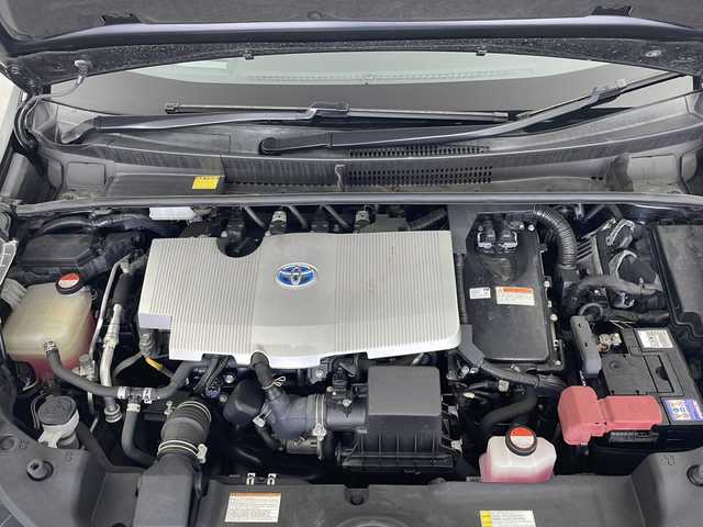 トヨタ プリウス A プレミアム　ツーリングセレ 岐阜県 2015(平27)年 5.1万km アティチュードブラックマイカ 純正9インチナビ/CD/DVD/Bluetooth/SD/フルセグTV/プリクラッシュセーフティシステム/クリアランスソナー/バックモニター/アドバンストパーク/シートーヒーター/レザーシート/ブラインドスポットモニター/ETC