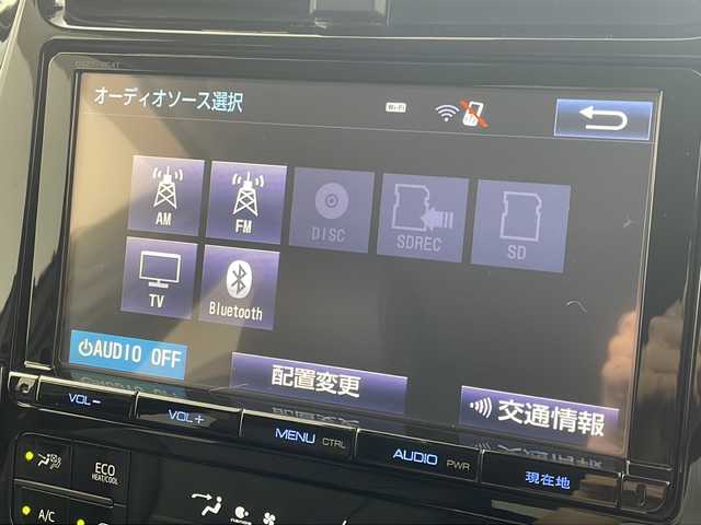 トヨタ プリウス A プレミアム　ツーリングセレ 岐阜県 2015(平27)年 5.1万km アティチュードブラックマイカ 純正9インチナビ/CD/DVD/Bluetooth/SD/フルセグTV/プリクラッシュセーフティシステム/クリアランスソナー/バックモニター/アドバンストパーク/シートーヒーター/レザーシート/ブラインドスポットモニター/ETC