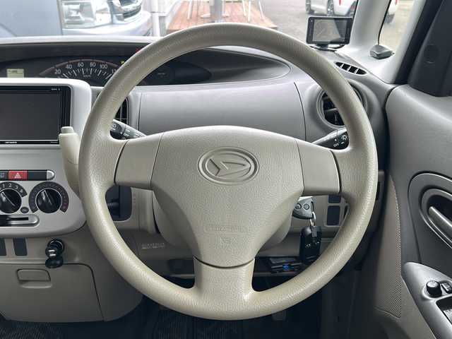 ダイハツ タント L 福島県 2012(平24)年 9.6万km ブラックマイカメタリック 4WD バックモニター Bluetooth ETC USB端子 パワステ アイドリングストップ エアバックW 純正フロアマット ベンチシート アルミホール リモコンキー　