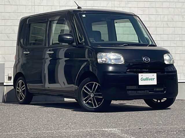 ダイハツ タント L 福島県 2012(平24)年 9.6万km ブラックマイカメタリック 4WD バックモニター Bluetooth ETC USB端子 パワステ アイドリングストップ エアバックW 純正フロアマット ベンチシート アルミホール リモコンキー　
