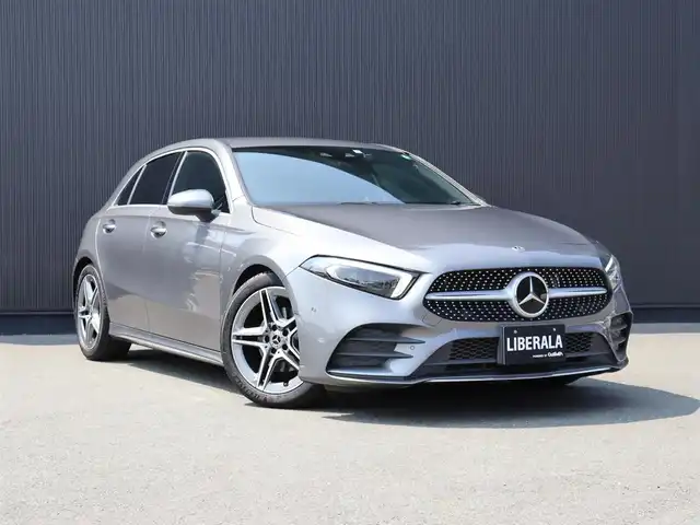 メルセデス・ベンツ Ａ１８０ スタイル AMGライン 静岡県 2018(平30)年 2.9万km マウンテングレー １オーナー /純正ナビ/フルセグTV/レーダーセーフティパッケージ/ACC/LKA/BSM/LEDヘッドライト/ドライブレコーダー/前席シートヒーター/パドルシフト/18インチ純正AW