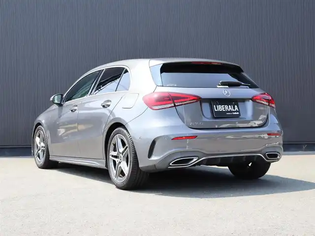 メルセデス・ベンツ Ａ１８０ スタイル AMGライン 静岡県 2018(平30)年 2.9万km マウンテングレー １オーナー /純正ナビ/フルセグTV/レーダーセーフティパッケージ/ACC/LKA/BSM/LEDヘッドライト/ドライブレコーダー/前席シートヒーター/パドルシフト/18インチ純正AW