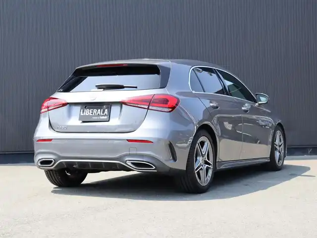 メルセデス・ベンツ Ａ１８０ スタイル AMGライン 静岡県 2018(平30)年 2.9万km マウンテングレー １オーナー /純正ナビ/フルセグTV/レーダーセーフティパッケージ/ACC/LKA/BSM/LEDヘッドライト/ドライブレコーダー/前席シートヒーター/パドルシフト/18インチ純正AW