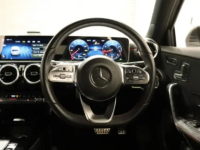 メルセデス・ベンツ Ａ１８０ スタイル AMGライン 静岡県 2018(平30)年 2.9万km マウンテングレー １オーナー /純正ナビ/フルセグTV/レーダーセーフティパッケージ/ACC/LKA/BSM/LEDヘッドライト/ドライブレコーダー/前席シートヒーター/パドルシフト/18インチ純正AW