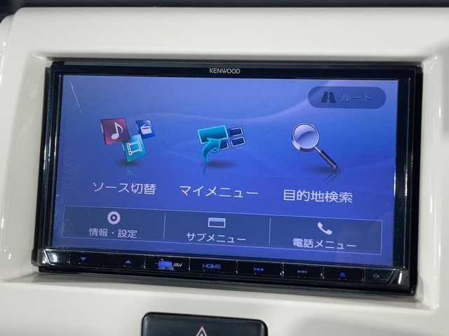 スズキ ハスラー F リミテッド Ⅱ 沖縄県 2018(平30)年 6.4万km ブルーイッシュブラックパール/シルバー2トーン 社外ナビ（ＢＴ，フルセグ，ＣＤ／ＤＶＤ，ラジオ）　/シートヒーター　/衝突軽減ブレーキ　/アイドリングストップ/ステアリングスイッチ　/オートライト　/ＥＴＣ　/ドアバイザー　/純正フロアマット　/キセノンヘッドライト　/電動格納ミラー/スペアキー/スマートキー