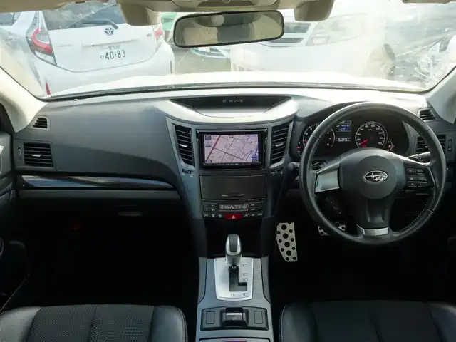 スバル レガシィ ツーリングワゴン 2．5i Bスポーツ アイサイトG 静岡県 2013(平25)年 6.7万km アイスシルバーメタリック ワンオーナー/禁煙車/HIDヘッドランプ/オートライト/strada SDナビ/　BT/CD/DVD/フルセグTV/SD/バックカメラ/社外ETC/アイサイト/　・プリクラッシュブレーキ/　・車線逸脱警報/　・クルーズコントロール(全車速追従)/　・ステレオカメラ/　・ふらつき警報/パドルシフト/純正フロアマット/ドアバイザー/キーレスアクセス/プッシュスタート/イモビライザー