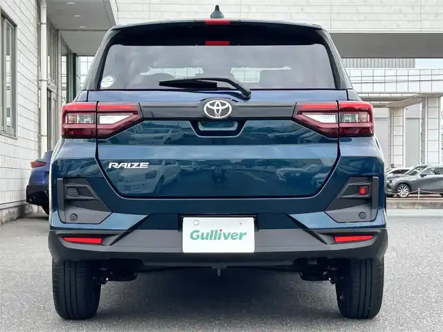 トヨタ ライズ Z 広島県 2023(令5)年 0.8万km レーザーブルークリスタルシャイン ワンオーナー/メモリナビ/Bluetooth/フルセグテレビ/アイドリングストップ/クルーズコントロール（追従有）/全周囲カメラ/プッシュスタート/ビルドインETC/LEDヘッドライト/ウィンカーミラー