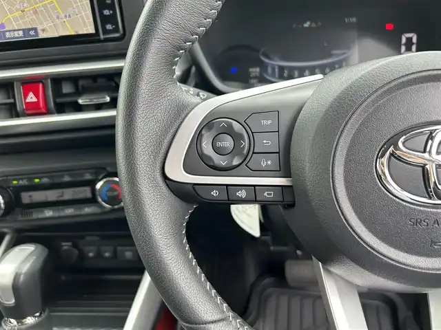 トヨタ ライズ Z 広島県 2023(令5)年 0.8万km レーザーブルークリスタルシャイン ワンオーナー/メモリナビ/Bluetooth/フルセグテレビ/アイドリングストップ/クルーズコントロール（追従有）/全周囲カメラ/プッシュスタート/ビルドインETC/LEDヘッドライト/ウィンカーミラー