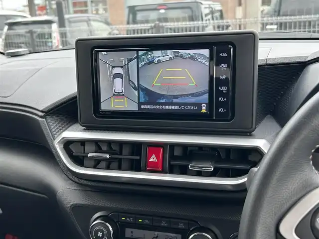 トヨタ ライズ Z 広島県 2023(令5)年 0.8万km レーザーブルークリスタルシャイン ワンオーナー/メモリナビ/Bluetooth/フルセグテレビ/アイドリングストップ/クルーズコントロール（追従有）/全周囲カメラ/プッシュスタート/ビルドインETC/LEDヘッドライト/ウィンカーミラー