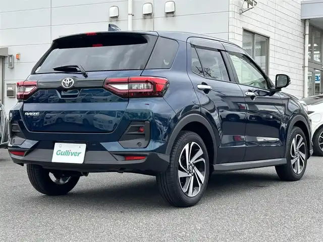 トヨタ ライズ Z 広島県 2023(令5)年 0.8万km レーザーブルークリスタルシャイン ワンオーナー/メモリナビ/Bluetooth/フルセグテレビ/アイドリングストップ/クルーズコントロール（追従有）/全周囲カメラ/プッシュスタート/ビルドインETC/LEDヘッドライト/ウィンカーミラー