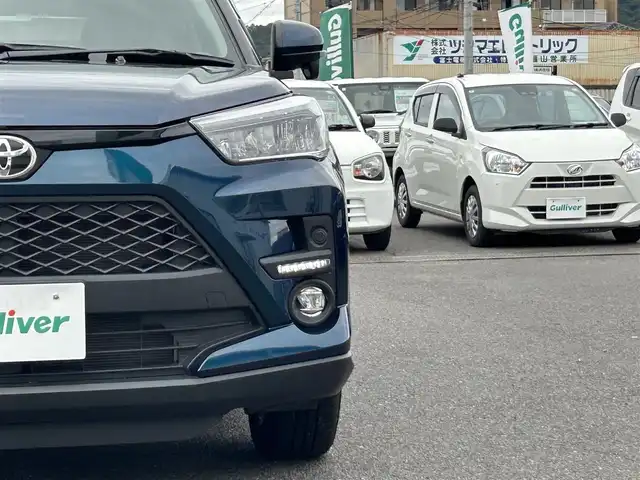 トヨタ ライズ Z 広島県 2023(令5)年 0.8万km レーザーブルークリスタルシャイン ワンオーナー/メモリナビ/Bluetooth/フルセグテレビ/アイドリングストップ/クルーズコントロール（追従有）/全周囲カメラ/プッシュスタート/ビルドインETC/LEDヘッドライト/ウィンカーミラー