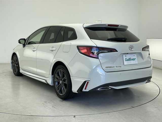 トヨタ カローラツーリング ダブルバイビー 千葉県 2020(令2)年 3.8万km ホワイトパールクリスタルシャイン 純正ディスプレイオーディオ/　CD/DVD/Bluetooth/フルセグTV/　Apple car play/Android Auto/トヨタセーフティセンス/レーダークルーズコントロール/レーンキープアシスト/衝突軽減ブレーキ/クリアランスソナー/ロードサインアシスト/先行車発進警報/電動パーキング/オートホールド/オートハイビーム/モデリスタエアロ（F/S/R）/LEDライト/フォグランプ/ハーフレザーシート/ETC/フロアマット