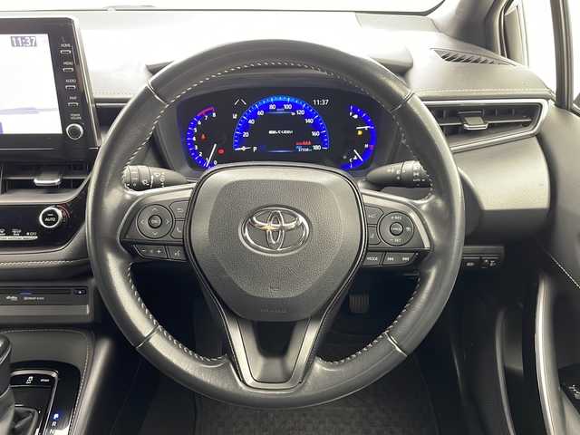 トヨタ カローラツーリング ダブルバイビー 千葉県 2020(令2)年 3.8万km ホワイトパールクリスタルシャイン 純正ディスプレイオーディオ/　CD/DVD/Bluetooth/フルセグTV/　Apple car play/Android Auto/トヨタセーフティセンス/レーダークルーズコントロール/レーンキープアシスト/衝突軽減ブレーキ/クリアランスソナー/ロードサインアシスト/先行車発進警報/電動パーキング/オートホールド/オートハイビーム/モデリスタエアロ（F/S/R）/LEDライト/フォグランプ/ハーフレザーシート/ETC/フロアマット