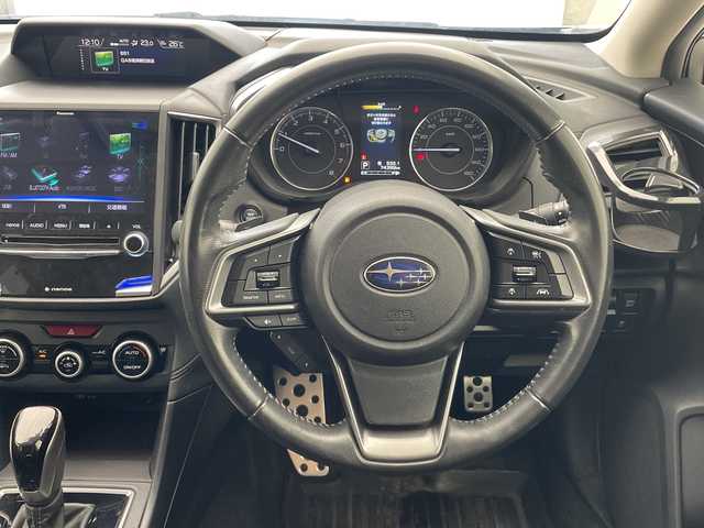 スバル インプレッサ スポーツ 1．6i－LアイサイトSスタイル 沖縄県 2019(令1)年 7.5万km アイスシルバーメタリック 純正ナビ　【CN-LR840D】/　(フルセグTV　Bluetooth　CD/DVD　SD)/バックカメラ　/USB/サイドカメラ　/ＬＥＤヘッドライト　/ドライブレコーダー　/レーダークルーズコントロール　/プッシュスタート　/スマートキー　/純正フロアマット　/ＥＴＣ