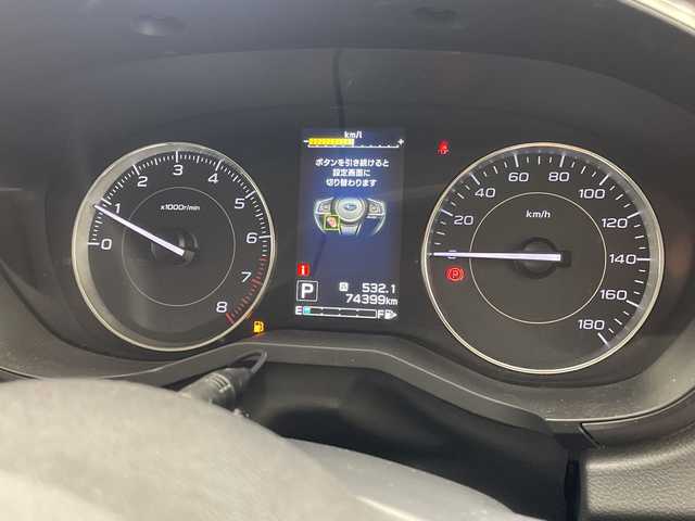 スバル インプレッサ スポーツ 1．6i－LアイサイトSスタイル 沖縄県 2019(令1)年 7.5万km アイスシルバーメタリック 純正ナビ　【CN-LR840D】/　(フルセグTV　Bluetooth　CD/DVD　SD)/バックカメラ　/USB/サイドカメラ　/ＬＥＤヘッドライト　/ドライブレコーダー　/レーダークルーズコントロール　/プッシュスタート　/スマートキー　/純正フロアマット　/ＥＴＣ