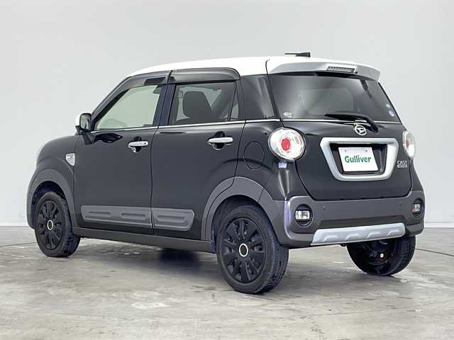 ダイハツ キャスト アクティバ X SAⅡ 新潟県 2015(平27)年 6.8万km ブラックマイカメタリック 社外ナビ　7インチ　CD・DVD・Bluetooth/デザインフォルムトップ/オートライト/ETC/スマートキー/プッシュスタート