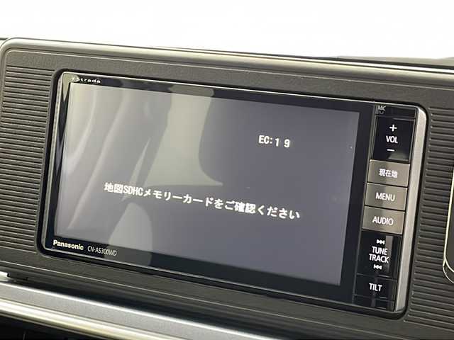ダイハツ キャスト アクティバ X SAⅡ 新潟県 2015(平27)年 6.8万km ブラックマイカメタリック 社外ナビ　7インチ　CD・DVD・Bluetooth/デザインフォルムトップ/オートライト/ETC/スマートキー/プッシュスタート