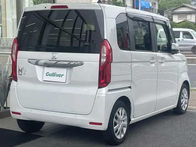 ホンダ Ｎ ＢＯＸ G 大阪府 2022(令4)年 2.4万km プラチナホワイトパール 純正ナビ/-Bluetooth/フルセグTV/CD/DVD/FM/AM/レーダークルーズコントロール/衝突被害軽減ブレーキ/クリアランスソナー/レーンキープアシスト/バックカメラ/オートライト/ETC/プッシュスタート/スマートキー/-スペアキー×１