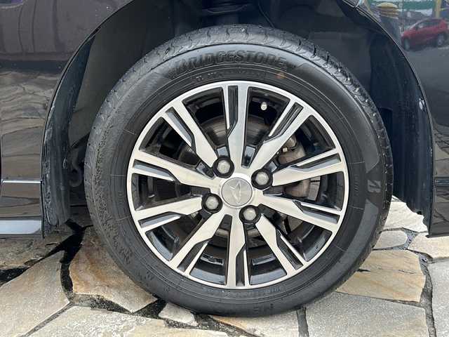 ダイハツ タント カスタム X トップED SA Ⅲ 静岡県 2018(平30)年 6.1万km ブラックマイカメタリック 純正ナビ/（CD/ワンセグTV）/ハーフレザー/片側パワスラ/アイドリングストップ/運転席シートヒーター/ベンチシート/LED/オートライト/衝突軽減/純正フロアマット/純正アルミホイール/プッシュスタート/スマートキー