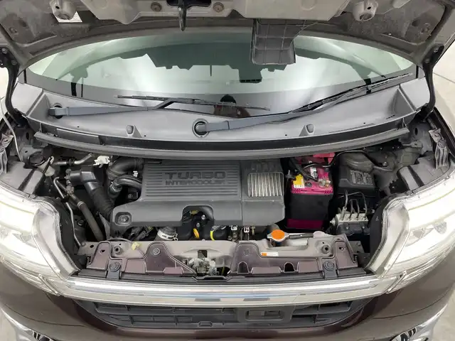 ダイハツ タント カスタム RS トップED SA 三重県 2014(平26)年 5.4万km プラムブラウンクリスタルマイカ 禁煙車　/純正ナビ　/バックカメラ　/フルセグＴＶ　/両側電動ドア　/ハーフレザー　/オートライト　/純正アルミ　/プッシュスタート　/前後ドラレコ　/横滑り防止　/ＬＥＤヘッドライト　/衝突軽減　/スマートキー　/ＥＴＣ