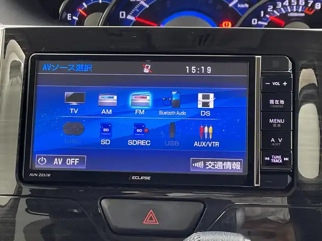 ダイハツ タント カスタム RS トップED SA 三重県 2014(平26)年 5.4万km プラムブラウンクリスタルマイカ 禁煙車　/純正ナビ　/バックカメラ　/フルセグＴＶ　/両側電動ドア　/ハーフレザー　/オートライト　/純正アルミ　/プッシュスタート　/前後ドラレコ　/横滑り防止　/ＬＥＤヘッドライト　/衝突軽減　/スマートキー　/ＥＴＣ