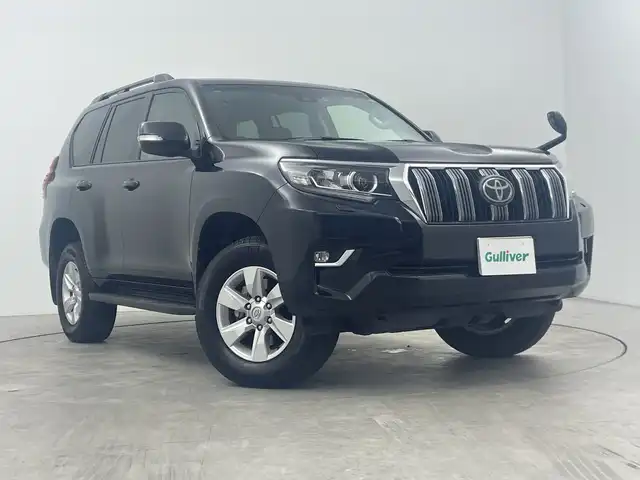 トヨタ ランドクルーザー プラド TX Lパッケージ 三重県 2022(令4)年 2.8万km ブラック 禁煙車　/純正９インチＳＤナビ　/バックカメラ/デュアルオートAC/MTモード付きAT/革巻きステアリング/ステアリングスイッチ/トヨタセーフティセンス　/衝突軽減ブレーキ　/レーンキープアシスト　/レーダークルーズコントロール　/オートハイビーム　/レザーシート　/前席シートベンチレーション　/純正ビルトインＥＴＣ/社外前方ドライブレコーダー/ルーフレール/サイド/カーテンエアバッグ