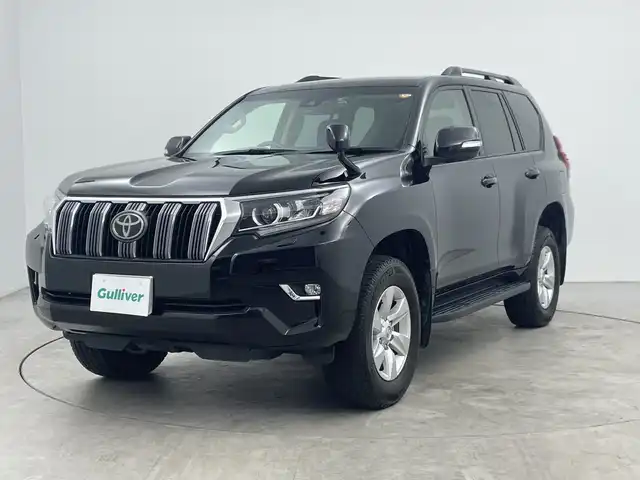 トヨタ ランドクルーザー プラド TX Lパッケージ 三重県 2022(令4)年 2.8万km ブラック 禁煙車　/純正９インチＳＤナビ　/バックカメラ/デュアルオートAC/MTモード付きAT/革巻きステアリング/ステアリングスイッチ/トヨタセーフティセンス　/衝突軽減ブレーキ　/レーンキープアシスト　/レーダークルーズコントロール　/オートハイビーム　/レザーシート　/前席シートベンチレーション　/純正ビルトインＥＴＣ/社外前方ドライブレコーダー/ルーフレール/サイド/カーテンエアバッグ