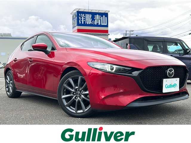 マツダ マツダ３ファストバック XD プロアクティブ ツーリングS 秋田県 2019(令1)年 7.5万km ソウルレッドクリスタルM 純正メモリナビ/純正CD、DVD、BT、フルセグ/全周囲カメラ/純正18インチアルミ/４WD/ETC/前後コーナーセンサー/スペアキー