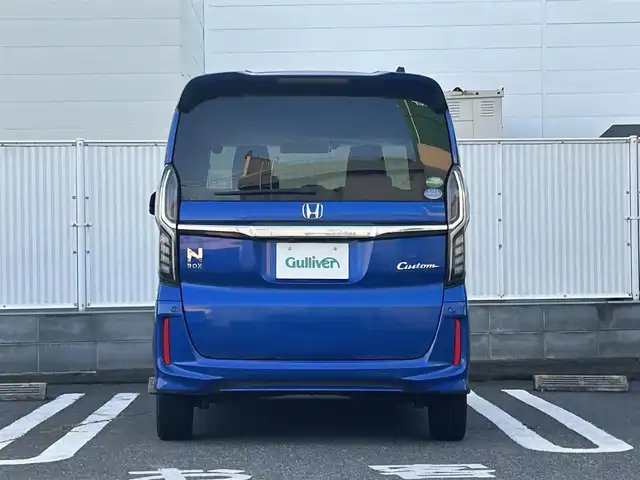 ホンダ Ｎ ＢＯＸ カスタム G L ホンダセンシング 群馬県 2018(平30)年 4.7万km ブリリアントスポーティブルーメタリック2トーン ホンダセンシング/・衝突軽減ブレーキ/・アダクティブクルーズコントロール/・車線維持支援システム/・オートハイビーム/・先行車発進お知らせ機能/・誤発進抑制機能/純正メモリナビゲーション/（CD/DVD/SD/BT/USB/フルセグTV）/バックカメラ/両側パワースライドドア/ビルトインETC/前方ドライブレコーダー/クリアランスソナー/LEDヘッドライト/フォグランプ/ドアバイザー/電格ミラー/純正フロアマット/純正14インチアルミホイール