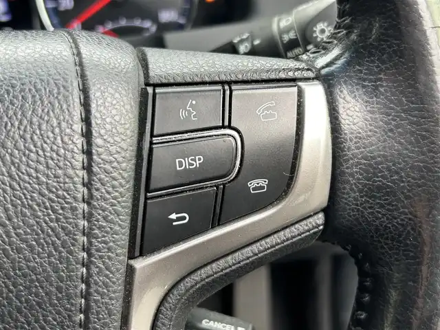 トヨタ クラウン ハイブリッド 静岡県 2015(平27)年 14.6万km ブラック 純正HDDナビ/（FM/AM/Bluetooth/CD）/フルセグTV/テレビキャンセラー/ブラックファブリックシート/前席パワーシート/前後ドラレコ/革巻きハンドル/ハンドルヒーター/フォグランプ/トランクイージークローザー/デュアルエアコン/純正ブラックスパッタリング塗装18AW/プッシュスタート/スマートキー