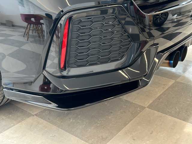 ホンダ シビック ハッチバック ホンダセンシング 岐阜県 2019(令1)年 4.8万km クリスタルブラックパール 純正ナビ7インチ/プッシュスタート/社外ターボタイマー/社外フロントスポイラー/社外リヤトランクスポイラー/フォグ/サイドバイザー/スタッドレスタイヤ積み込み/カーボンミラーカバー/ETC/社外アルミホイール/レーンキープアシスト/純正マット/クルーズコントロール/スマートキー/取扱説明書/LEDヘッドライト/オートライト/衝突軽減システム