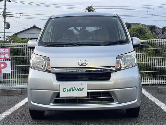 ダイハツ ムーヴ L 静岡県 2013(平25)年 5.9万km ブライトシルバーメタリック ユーザー買取車両/アイドリングストップ/社外アルミホイール　14インチ/パワーウィンドウ/ドリンクホルダー　D・N/シガーソケット/FM.AM